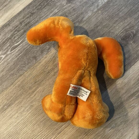 Vintage 1986 Lloyd Gilbert Alpha Critters 8" Plush Toy - Letter T - Tunk - Picture 7 of 9